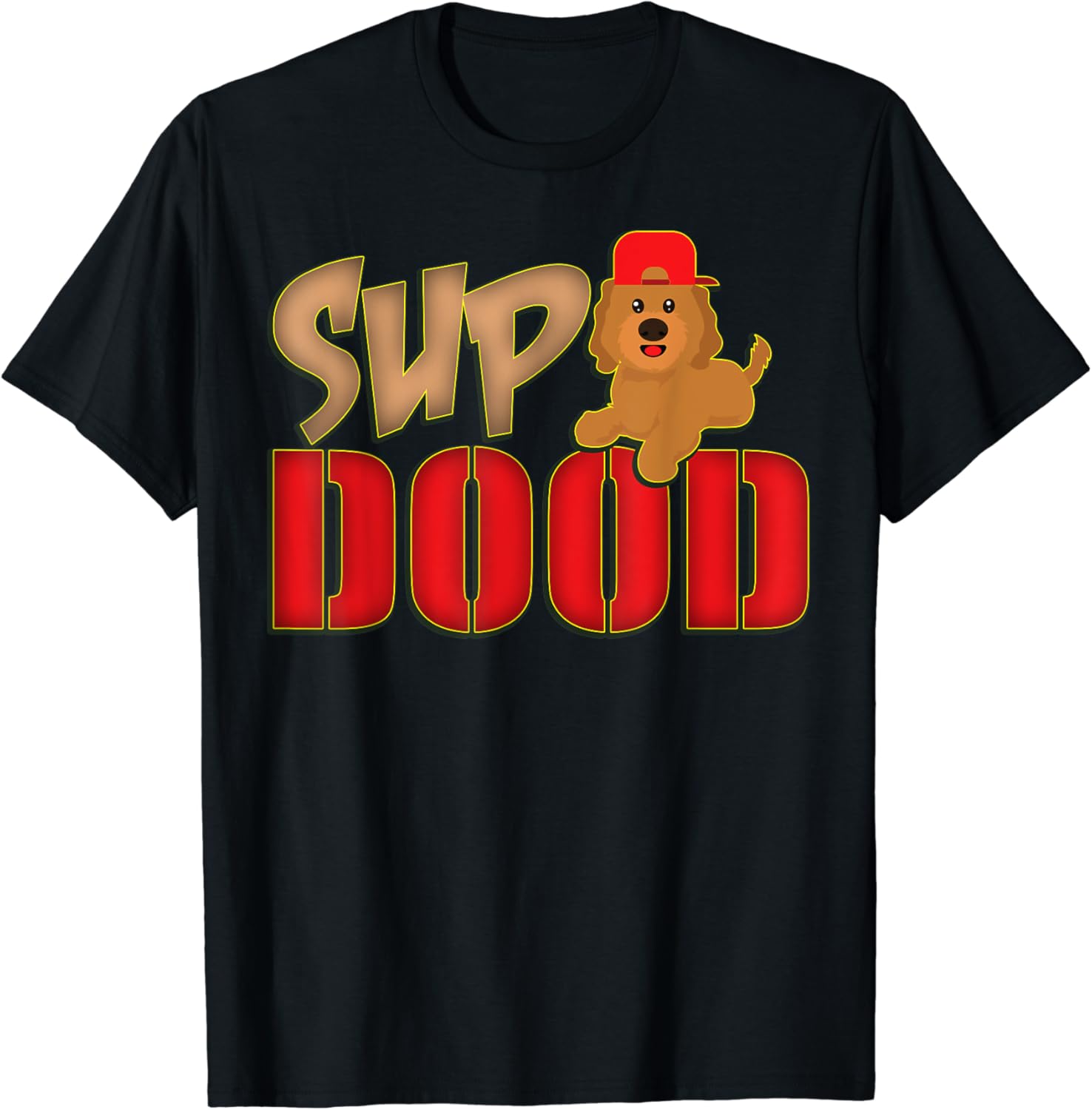 Sup Dood What's Up Dude, Funny Labradoodle Gift TShirt